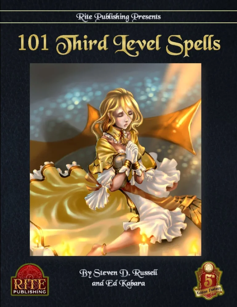 Rite - 101 3rd Level Spells