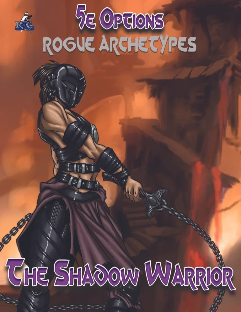 Rogue Genius - Options Rogue Archetypes - Shadow Warrior