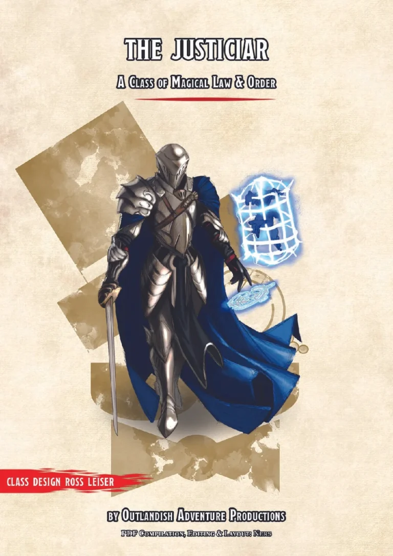 Ross Leiser - Justiciar Class