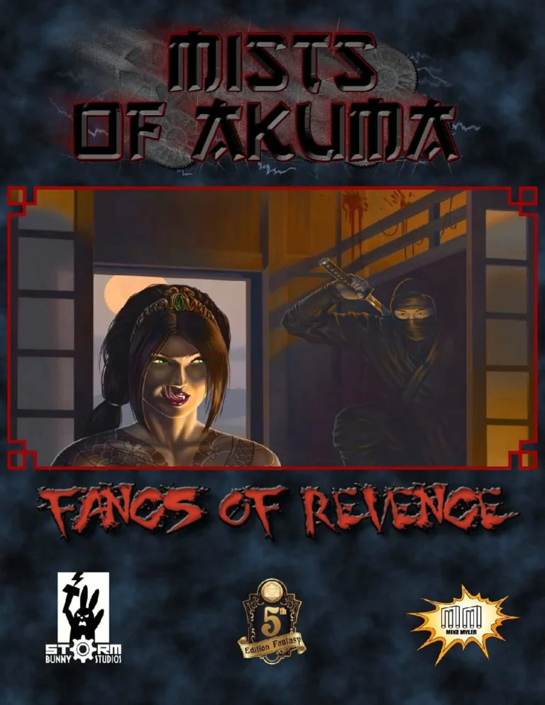 Storm Bunny - Mists of Akuma - Fangs of Revenge
