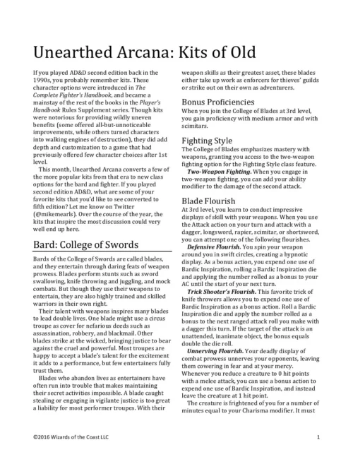 UA12 - Classics Revisited