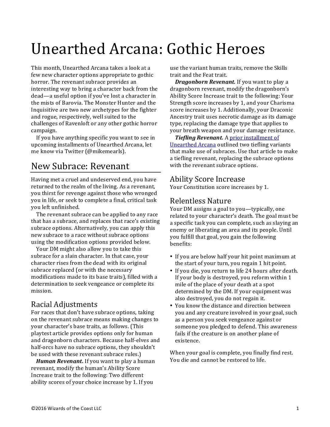 UA14 - Gothic Characters