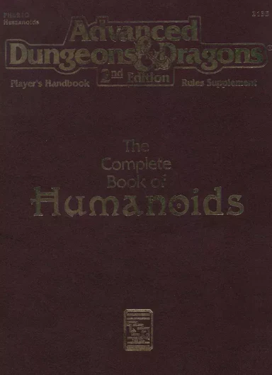 The Complete book of HUMANOIDS PHBR10
